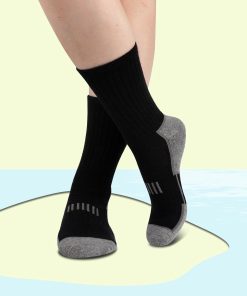 Alternative view of Comfoex 10 Pairs Boys Socks Crew Athletic Calf Long Socks Half Cushioned Socks For Kids 4-6 6-8 8-10 Years Old
