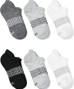 Alternative view of Hanes Boy's Socks. Ankle. Crew. & No Show 6-pack. Absolute Active Cushioned Sports Socks for Boys. Moisture-wicking Athletic
