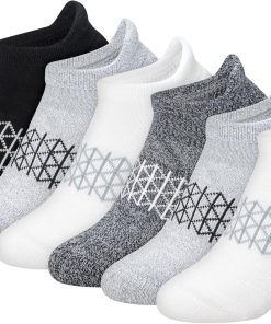 Hanes Boy's Socks. Ankle. Crew. & No Show 6-pack. Absolute Active Cushioned Sports Socks for Boys. Moisture-wicking Athletic